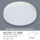 Đèn Áp Trần LED 22W 1 Màu AFC 579T
