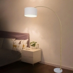 Đèn Cây Cong Inox Trang Trí Góc Sofa Hiện Đại DC717