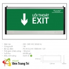 Đèn chỉ dẫn lối thoát hiểm 0411AG, đèn chỉ dẫn thoát hiểm, đèn thoát hiểm lưu điện