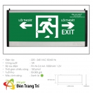 Báo giá đèn exit 2 mặt, Đèn chỉ dẫn thoát nạn, báo giá đèn exit thoát hiểm, đèn exit, sự cố