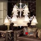 Đèn Chùm 2 Tầng Cổ Điển E1-86