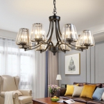 Đèn Chùm Trang Trí Phòng Khách Vintage THCN295 Ø800