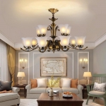 Đèn Chùm Phòng Khách Cổ Điển UCC9120-15 Ø1100