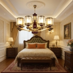 Đèn Chùm Đồng Phòng Khách Tân Cổ Điển UCD6205-8 Ø880