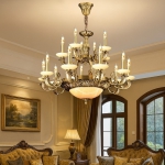 Đèn Chùm Đồng Chao Đá Cao Ca Cấp UCD1208 Ø900