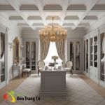 Đèn Chùm Đồng Châu Âu Cao Cấp UCD1282-18 Ø1100