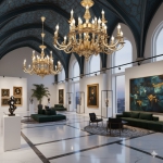 Đèn Chùm Đồng Nến Châu Âu UCD1288-25 Φ1040