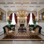 Đèn Chùm Đồng Nến Nguyên Chất UCD1293-10 Φ830