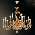 Đèn Chùm Đồng Nến Nguyên Chất UCD1293-15 Φ830