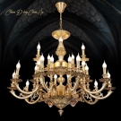 đèn chùm đồng châu âu CD1288-25, đèn chùm đồng cao cấp