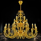 đèn chùm đồng cổ điển CD1192-25, đèn chùm đồng nguyên chất CD1192-25, đèn chùm đồng châu âu CD1192-25