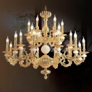 đèn trang trí cao cấp CN8130-24, đèn chùm phòng khách cao cấp, đèn chùm phòng khách tân cổ điển