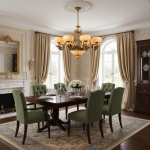 Đèn Chùm Đồng Chao Đá Thiên Nhiên UCD1274-8 Ø1000