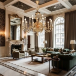 Đèn Chùm Đồng Nến Nguyên Chất UCD1293-15 Φ830