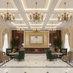 Đèn Chùm Đồng Phong Cách Châu Âu UCD9003-8 Ø800