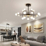 Đèn Chùm Phòng Khách Hiện Đại THCN140-21 Ø800