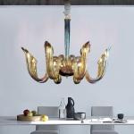 Đèn Chùm Thủy Tinh Murano Cao Cấp NA-CN8845-8 Φ740