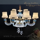 Đèn chùm châu âu CN8312, Đèn chùm phòng khách tân cổ điển CN8312