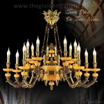 Đèn Chùm Nến Đồng Cao Cấp UCD1089-16 Ø1040