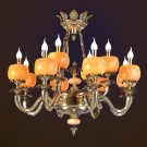 đèn trang trí biệt thự CND1250-12, đèn chùm phòng khách biệt thự, đèn chùm phòng khách cao cấp