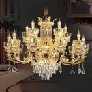 đèn chùm CN8833-15, đèn chùm phòng khách cao cấp, đèn chùm phòng khách to