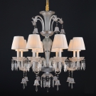 đèn chùm nến tân cổ điển CN5156-8, đèn chùm trang trí phòng khách cn5156-8