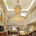 Đèn Chùm Pha Lê Phòng Khách Tân Cổ Điển NC8047 Ø600