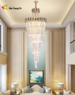 Đèn Thả Pha Lê Thông Tầng Cầu Thang Hiện Đại KH-TPL88230D1800