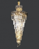 Đèn Chùm Pha Lê Dài Thông Tầng Hiện Đại NA-TPL88173 Φ650xH1950 