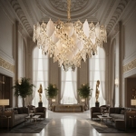 Đèn Chùm Pha Lê Phòng Khách Đẹp KH-TPL8863T1000