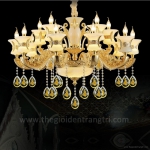 Đèn Chùm Pha Lê Nến Cao Cấp UCN1767-15 Ø1030