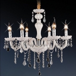 Đèn Chùm Pha Lê Nến Cao Cấp UCN8114-6 Ø600