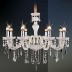 Đèn Chùm Pha Lê Nến Cao Cấp UCN8114-8 Ø700