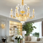 Đèn Chùm Nến Pha Lê Trang Trí Phòng Ăn UCN1287-8