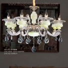 Đèn Chùm Pha Lê Nến E1-104 Ø650