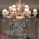 Đèn Chùm Pha Lê Nến E1-111