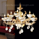 Đèn Chùm Pha Lê Nến E1-117