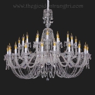 Đèn Chùm Pha Lê Nến K9 Thông Tầng KH-DC231T35