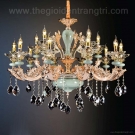 Đèn chùm pha lê nến phong cách tân cổ điển châu Âu CN8106-15