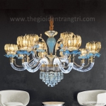 Đèn Chùm Pha Lê Nến Tân Cổ Điển UCN8305-12 Ø1000