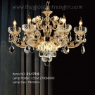 Đèn Chùm Pha Lê Nến Tân Cổ Điển 6 Tay E1-177