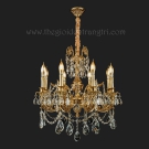Đèn Chùm Pha Lê Nến Tân Cổ Điển KH-DCD2301T8