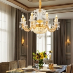 Đèn Chùm Nến Pha Lê Trang Trí Phòng Ăn UCN1287-8