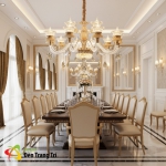 Đèn Chùm Pha Lê Nến Tân Cổ Điển UCN8322-15 Ø1000