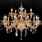 Đèn Chùm Pha Lê Nến Phòng Khách UCN8117-15 Ø850