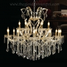 Đèn chùm pha lê nến Maria Theresa CNQT78-26, Đèn chùm pha lê nến phòng khách, đèn chùm trang trí sảnh tiệc cưới