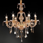 Đèn Chùm Pha Lê Nến Trang Trí Phòng Ngủ UCN8117-6 Ø600