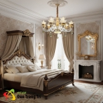 Đèn Chùm Pha Lê Nến Tân Cổ Điển UCN8322-15 Ø1000