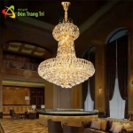 Đèn Chùm Pha Lê Phòng Khách Tân Cổ Điển NC8047 Ø600