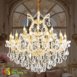 Đèn Chùm Pha Lê Phong Cách Maria Theresa CNQT70 Ø900